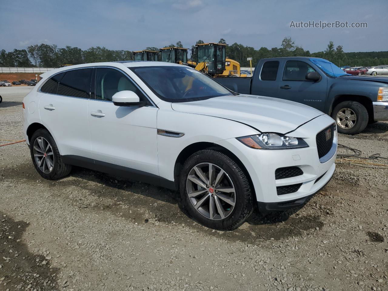 2020 Jaguar F-pace Prestige Белый vin: SADCK2FX1LA660333