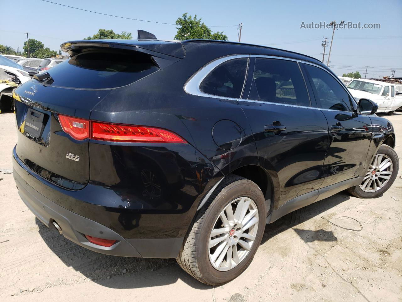 2019 Jaguar F-pace Prestige Черный vin: SADCK2FX2KA394982