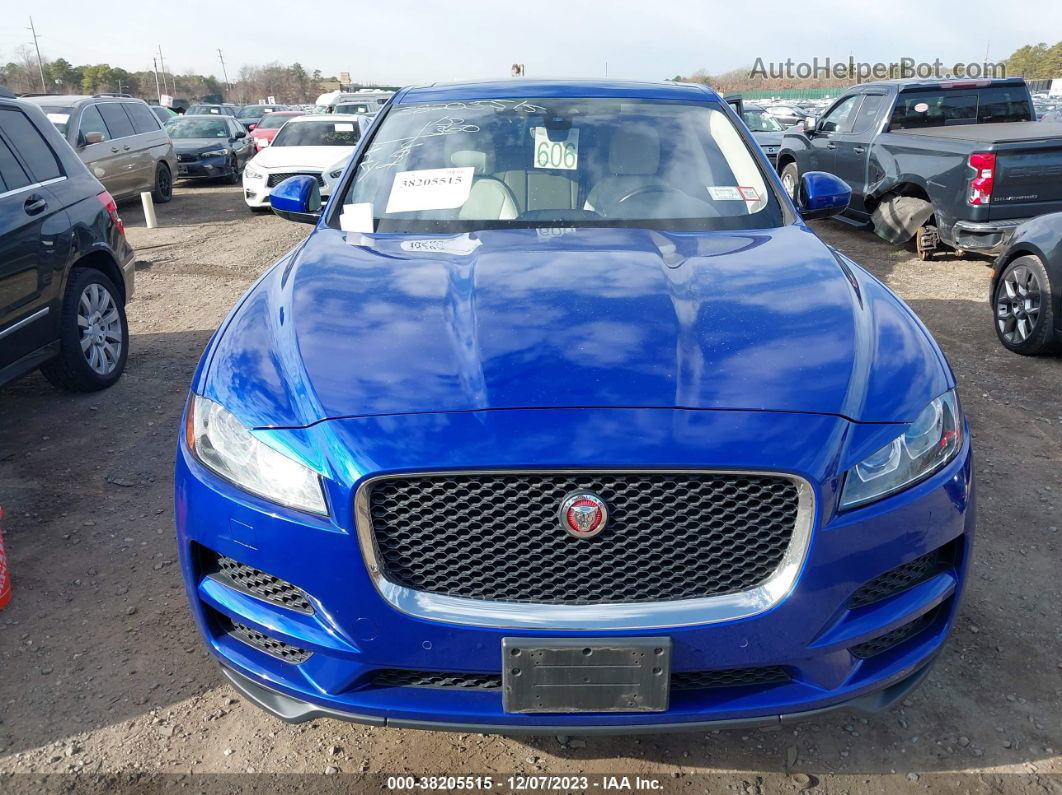 2019 Jaguar F-pace 25t Prestige Blue vin: SADCK2FX4KA351714