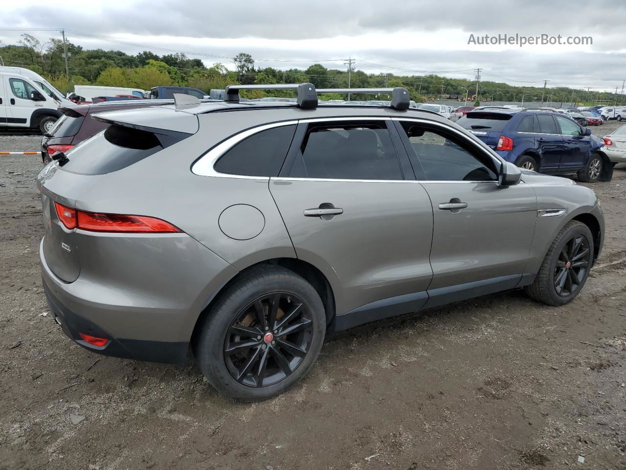 2019 Jaguar F-pace Prestige Серый vin: SADCK2FX4KA358727