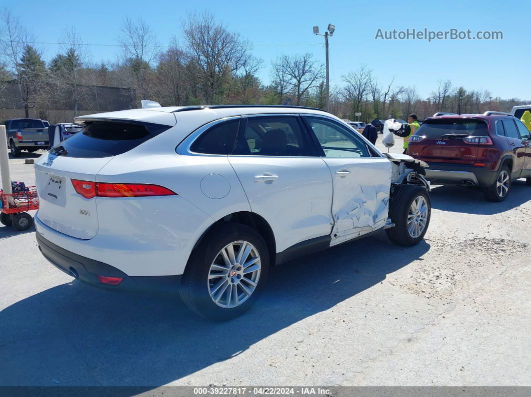 2019 Jaguar F-pace 25t Prestige Белый vin: SADCK2FX4KA398063