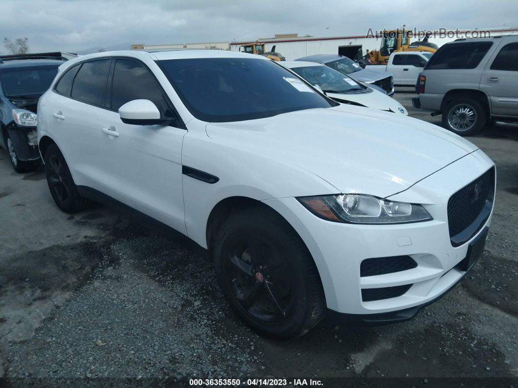 2019 Jaguar F-pace 25t Prestige White vin: SADCK2FX4KA606314