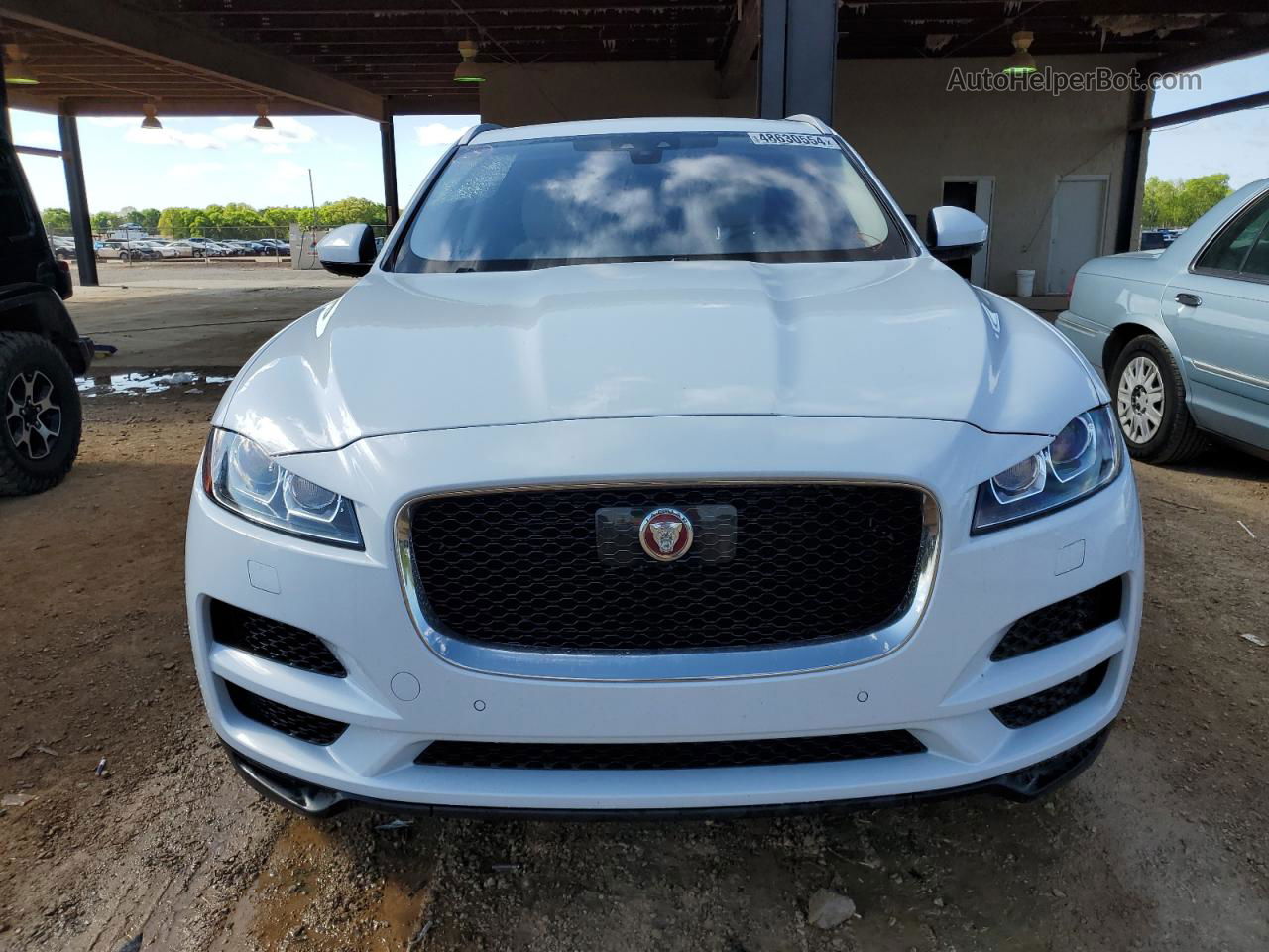 2020 Jaguar F-pace Prestige White vin: SADCK2GX0LA653131