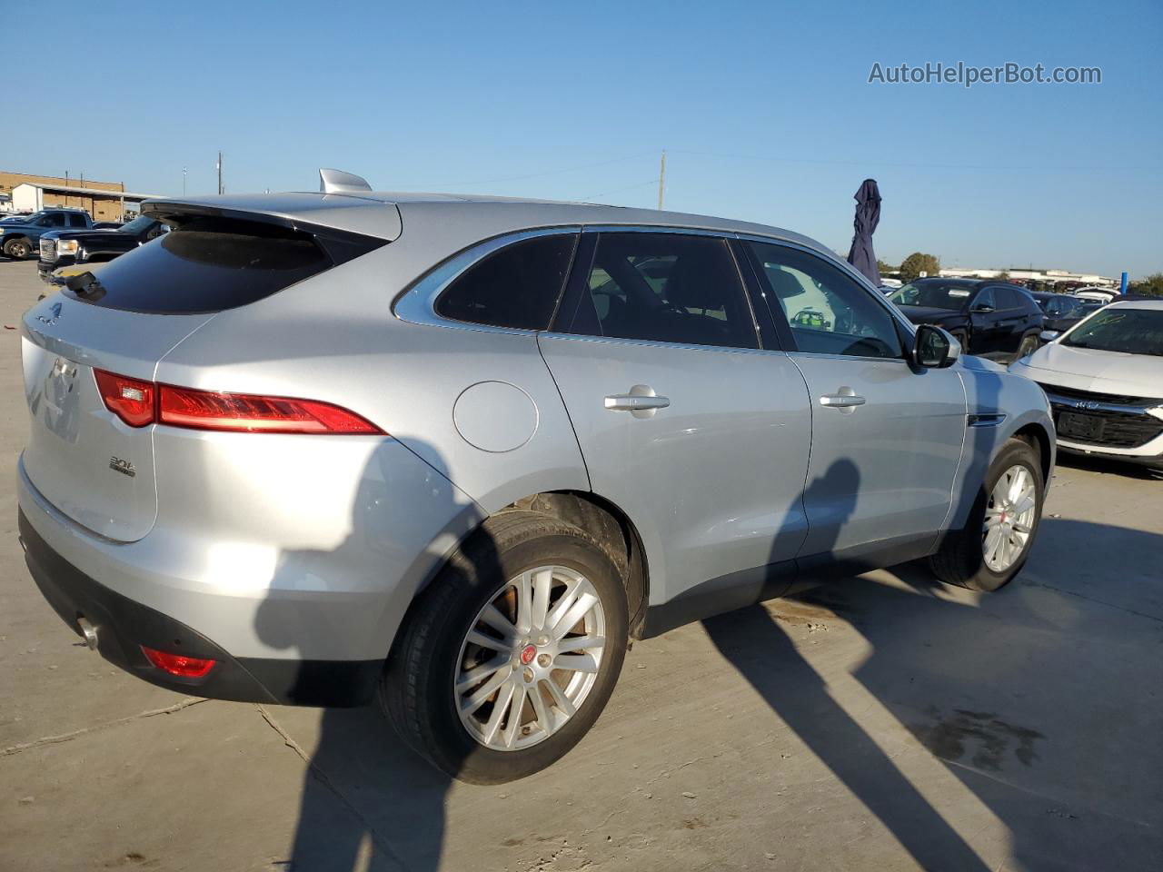 2019 Jaguar F-pace Prestige Silver vin: SADCK2GX1KA605040