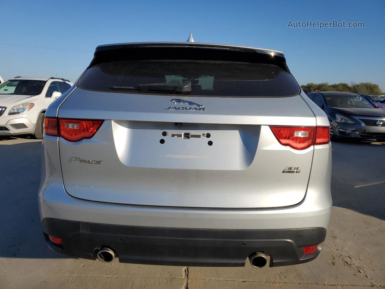 2019 Jaguar F-pace Prestige Silver vin: SADCK2GX1KA605040