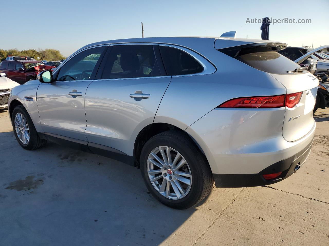 2019 Jaguar F-pace Prestige Silver vin: SADCK2GX1KA605040