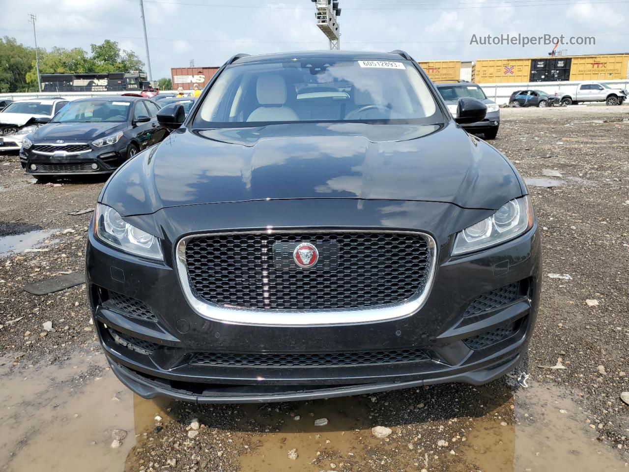 2019 Jaguar F-pace Prestige Черный vin: SADCK2GX3KA399574