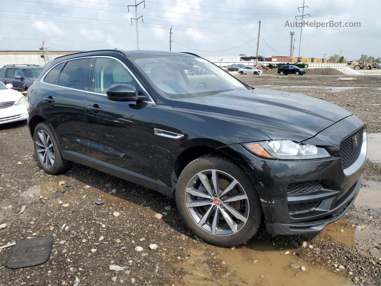 2019 Jaguar F-pace Prestige Черный vin: SADCK2GX3KA399574