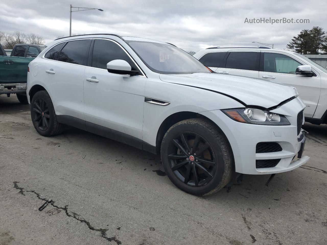 2020 Jaguar F-pace Prestige Белый vin: SADCK2GX3LA630474