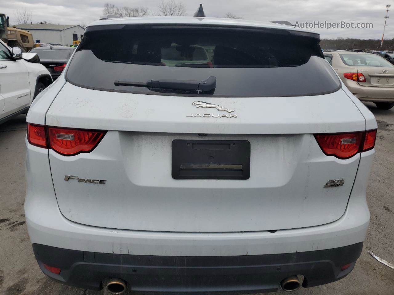 2020 Jaguar F-pace Prestige White vin: SADCK2GX3LA630474