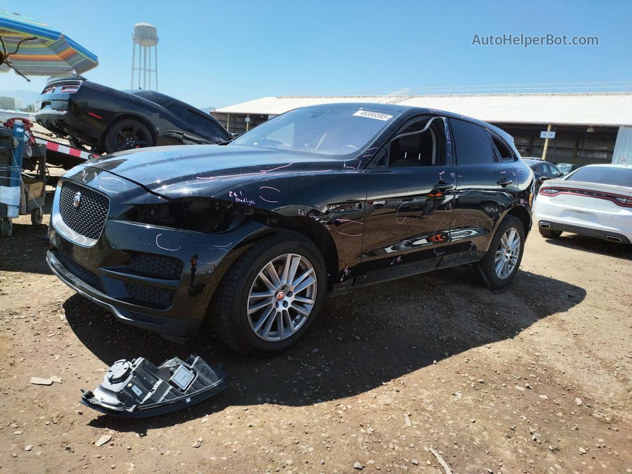 2020 Jaguar F-pace Prestige Black vin: SADCK2GX3LA638705