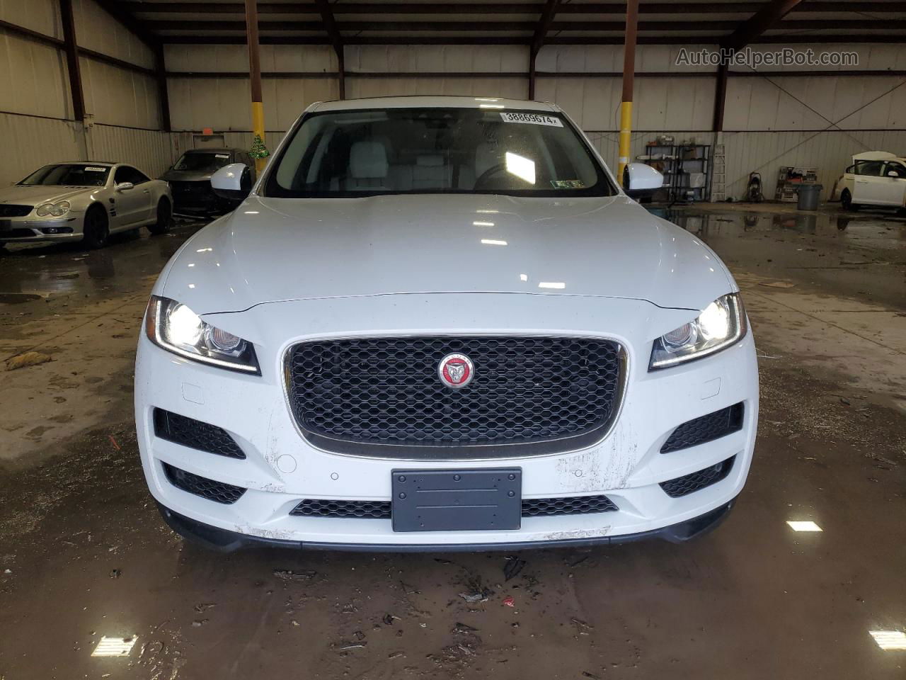 2020 Jaguar F-pace Prestige White vin: SADCK2GX4LA633724