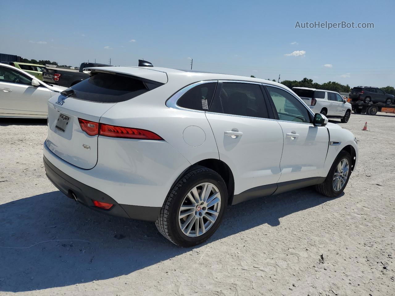 2020 Jaguar F-pace Prestige White vin: SADCK2GX5LA633926