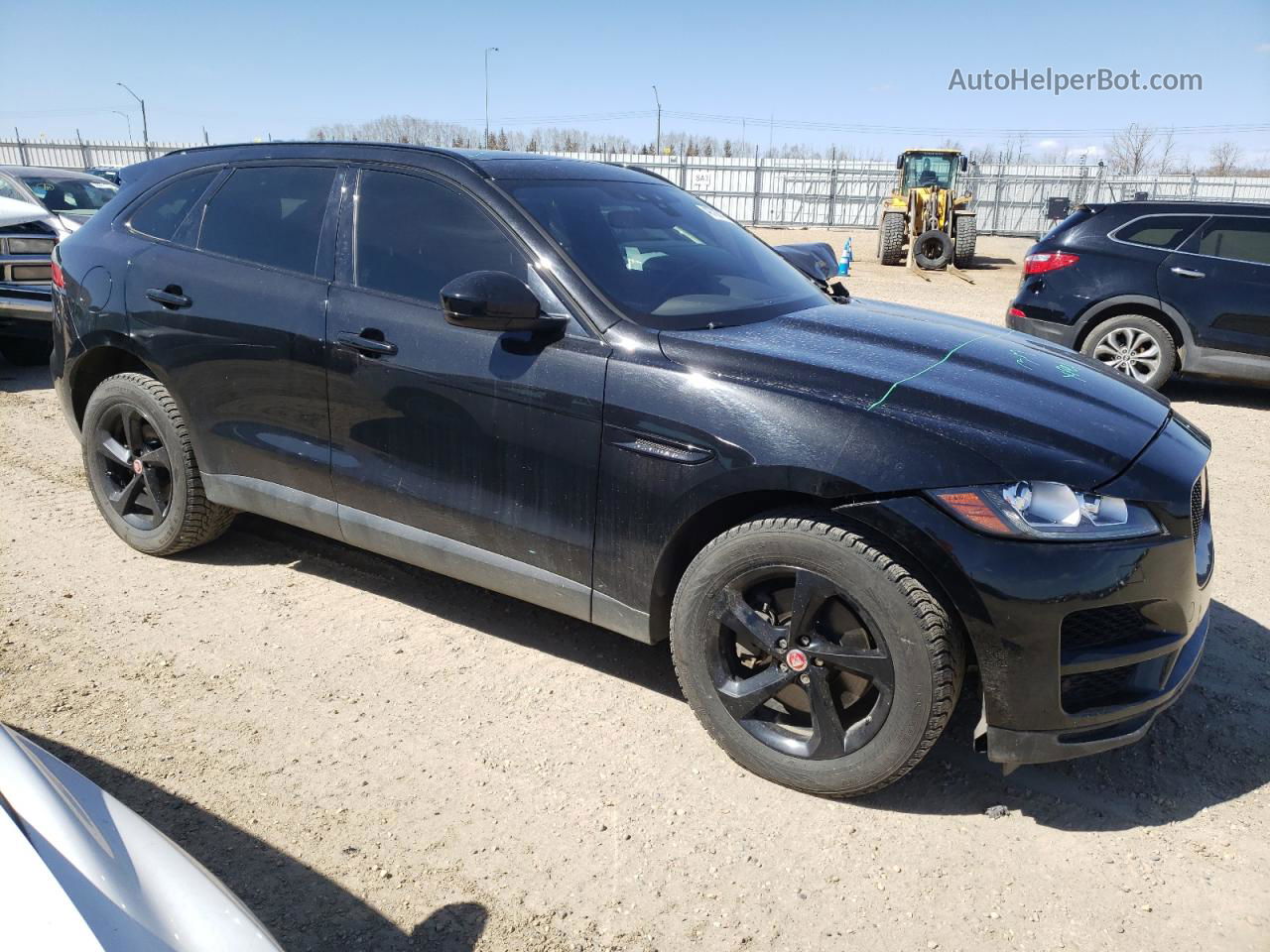 2019 Jaguar F-pace Prestige Черный vin: SADCK2GX6KA608094