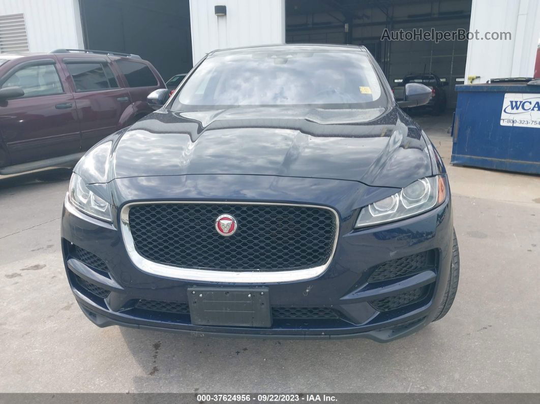 2020 Jaguar F-pace Prestige P300 Awd Automatic Dark Blue vin: SADCK2GX6LA636379