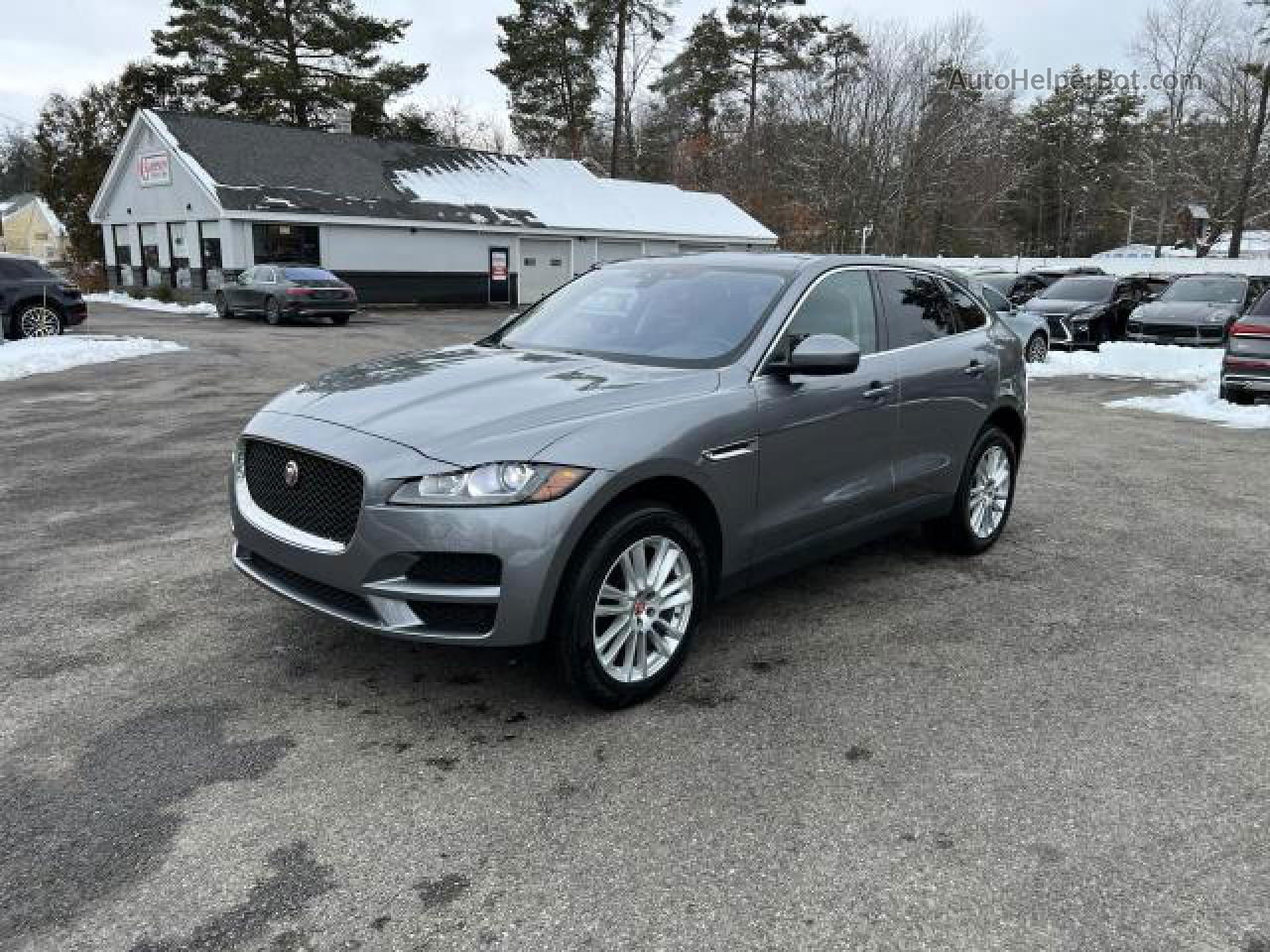 2020 Jaguar F-pace Prestige Gray vin: SADCK2GX9LA637459