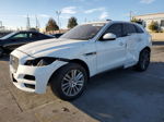 2020 Jaguar F-pace Prestige White vin: SADCK2GXXLA638572