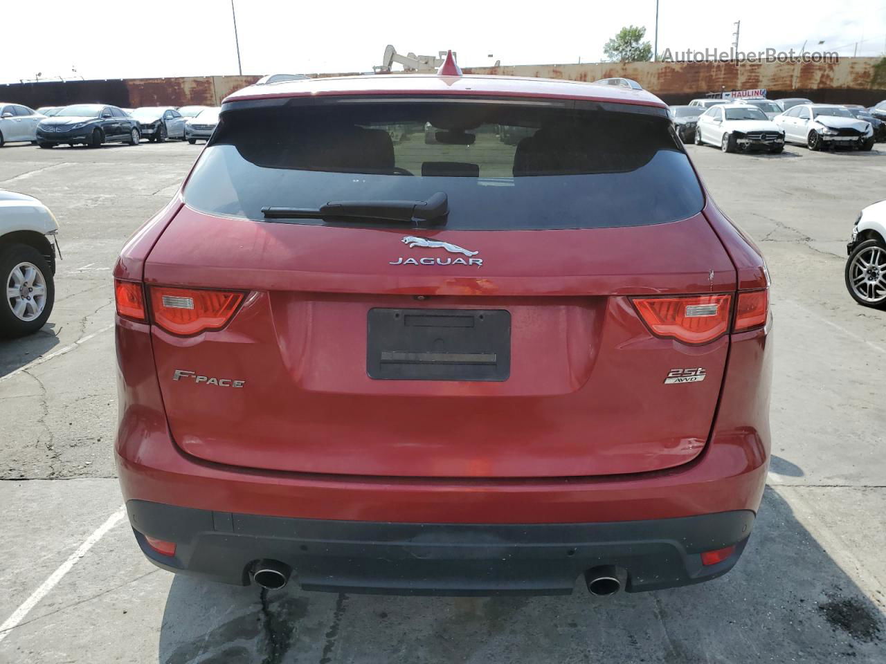 2019 Jaguar F-pace R - Sport Red vin: SADCL2FX2KA606177