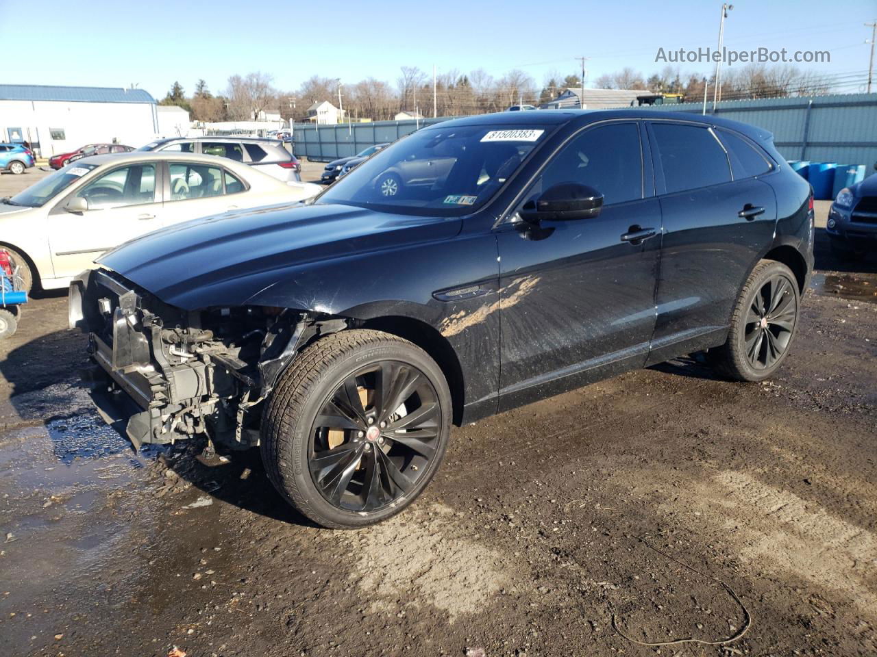 2020 Jaguar F-pace R - Sport Черный vin: SADCL2FX3LA629422