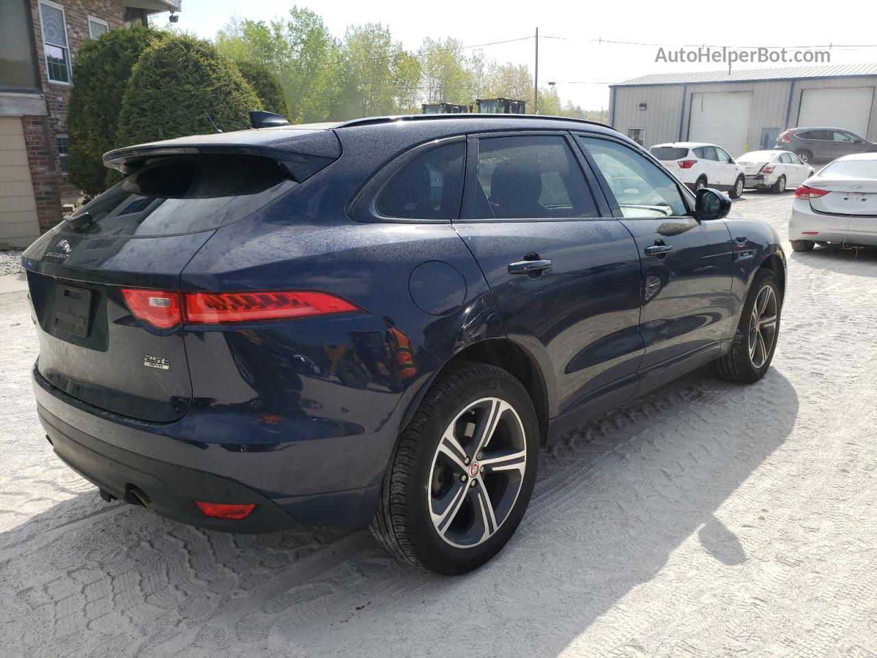 2020 Jaguar F-pace R - Sport Синий vin: SADCL2FX4LA617831