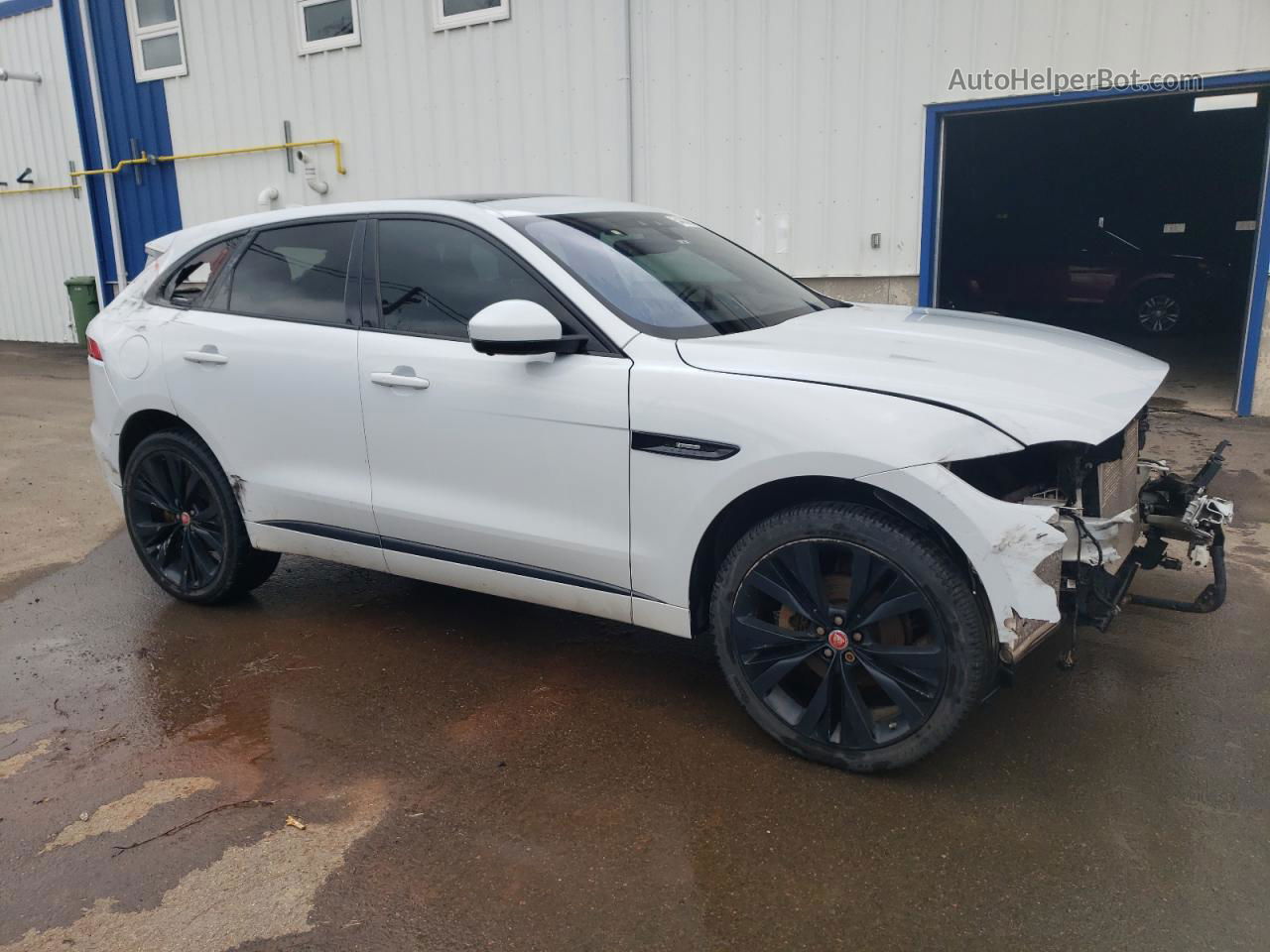 2019 Jaguar F-pace R - Sport White vin: SADCL2FX7KA364583