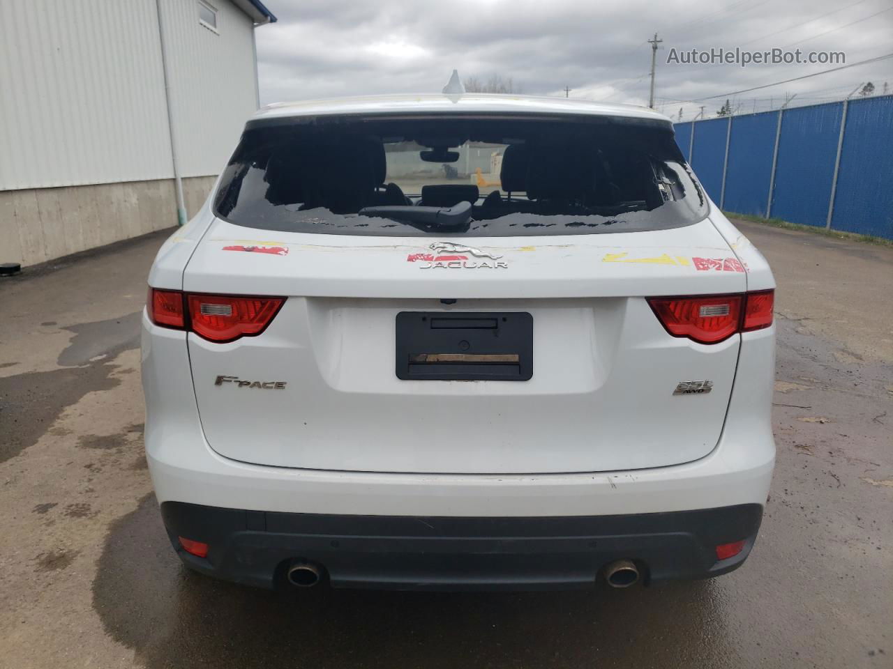 2019 Jaguar F-pace R - Sport White vin: SADCL2FX7KA364583