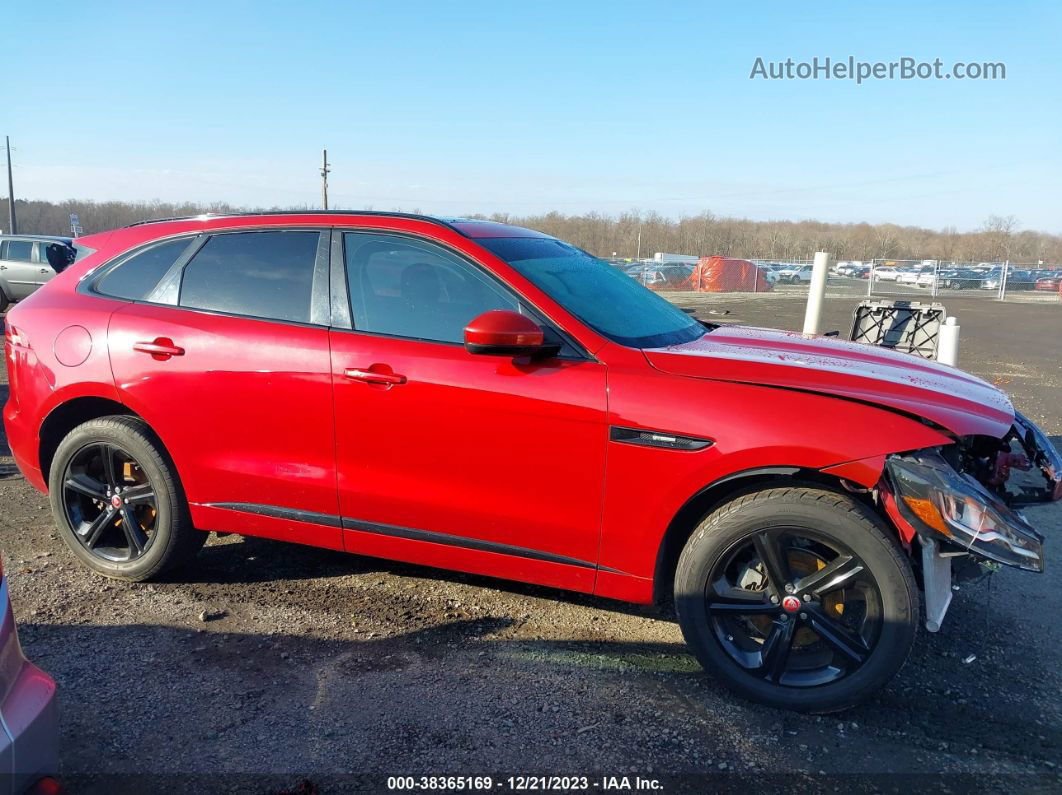 2019 Jaguar F-pace 25t R-sport Red vin: SADCL2FX9KA397536