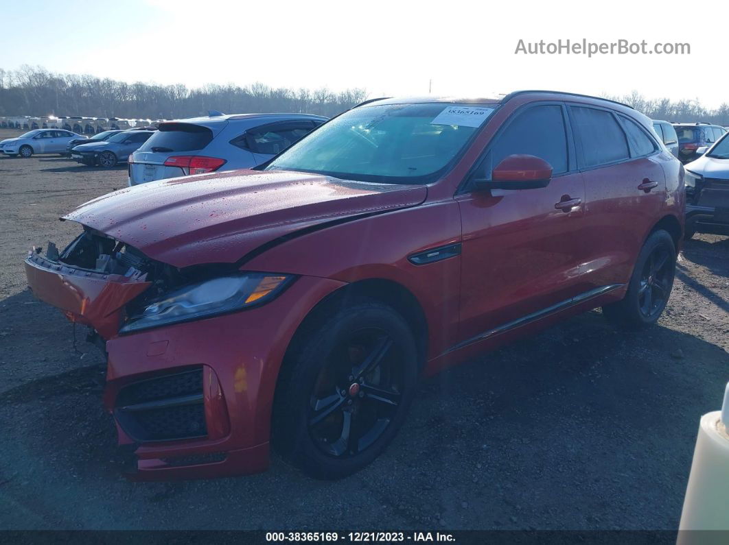 2019 Jaguar F-pace 25t R-sport Red vin: SADCL2FX9KA397536