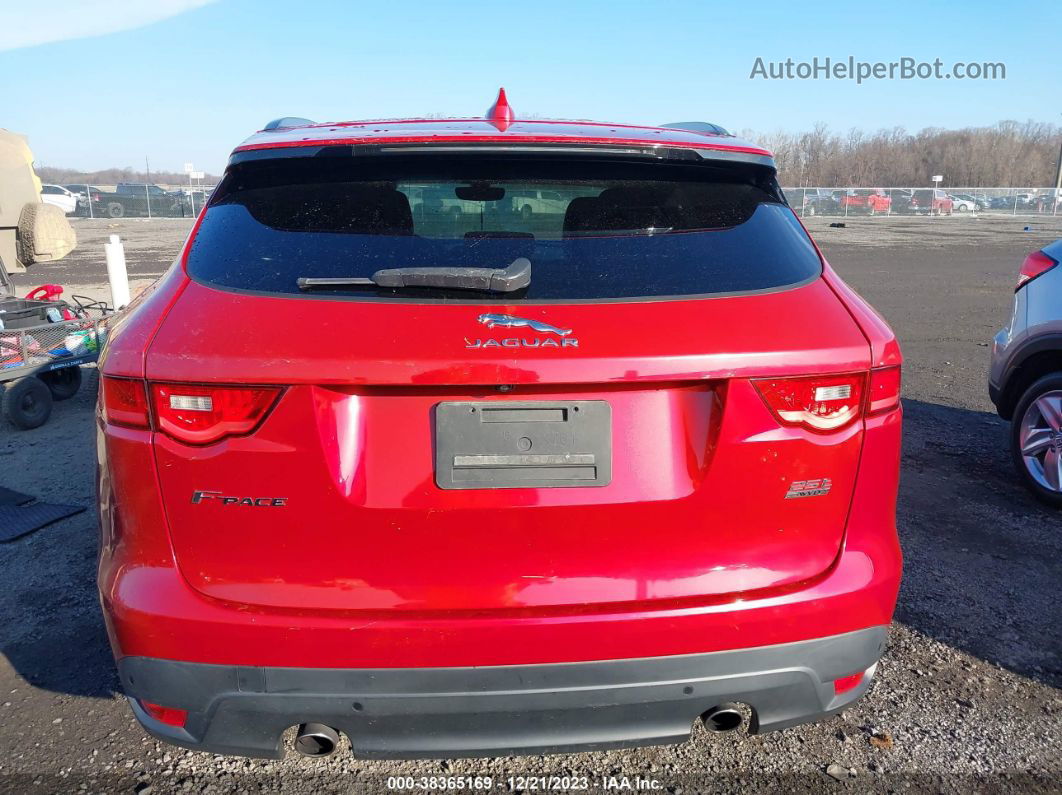 2019 Jaguar F-pace 25t R-sport Red vin: SADCL2FX9KA397536