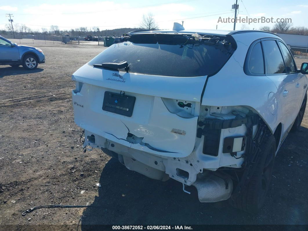 2019 Jaguar F-pace 25t R-sport White vin: SADCL2FXXKA360947