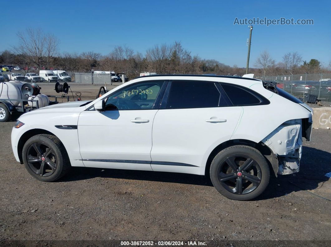 2019 Jaguar F-pace 25t R-sport White vin: SADCL2FXXKA360947