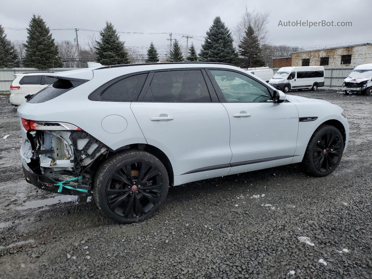 2019 Jaguar F-pace R - Sport White vin: SADCL2GX1KA397013