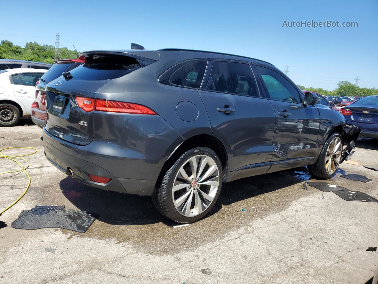 2019 Jaguar F-pace R - Sport Угольный vin: SADCL2GX1KA603348