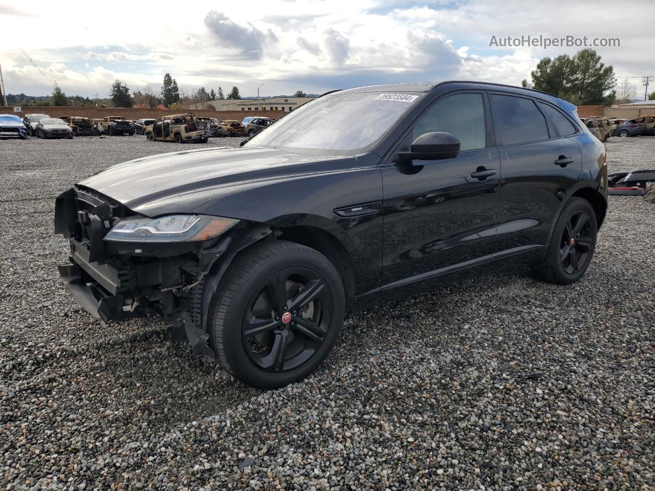 2019 Jaguar F-pace R - Sport Черный vin: SADCL2GX4KA366774