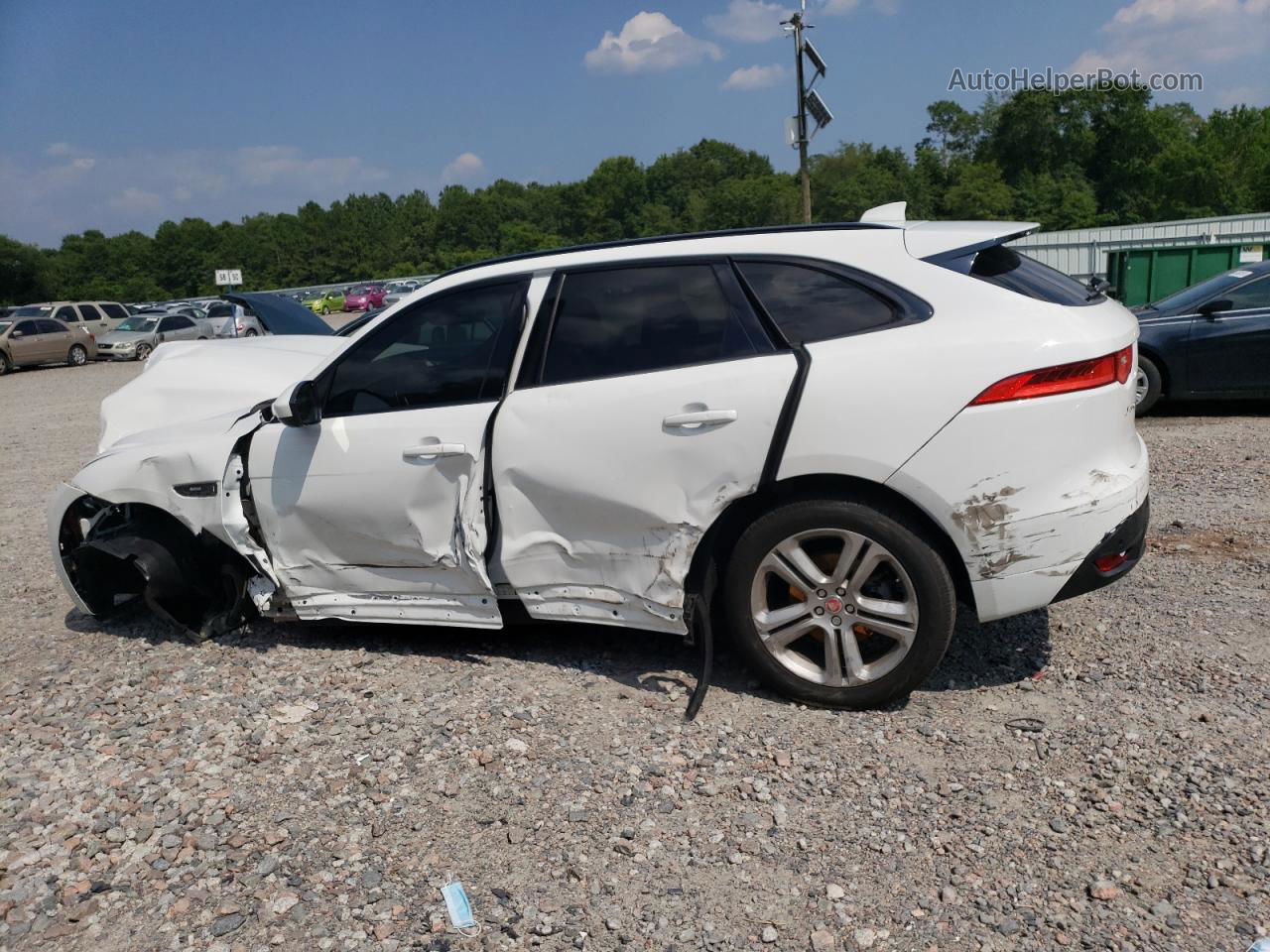 2019 Jaguar F-pace R - Sport White vin: SADCL2GX5KA398410