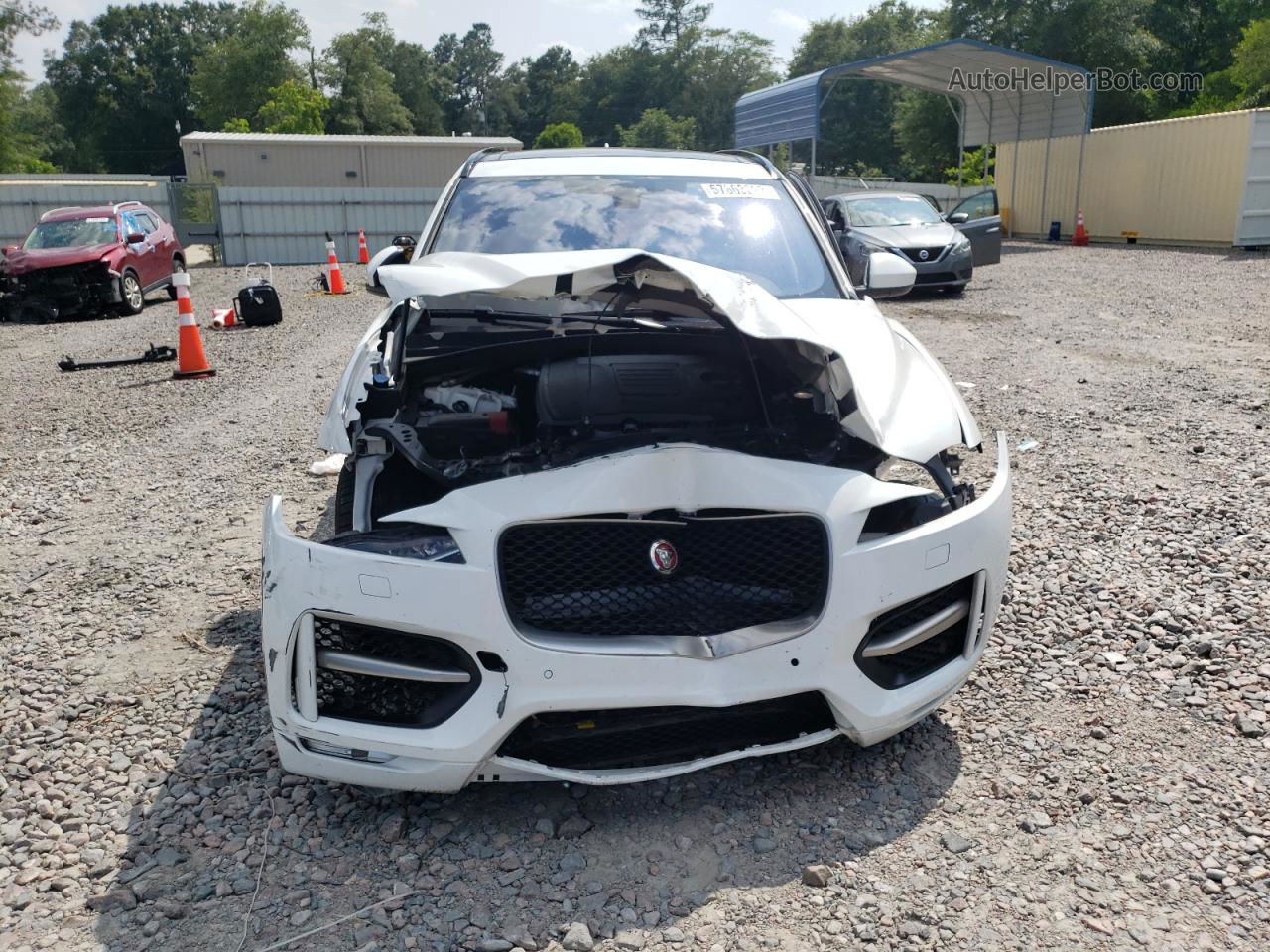 2019 Jaguar F-pace R - Sport White vin: SADCL2GX5KA398410