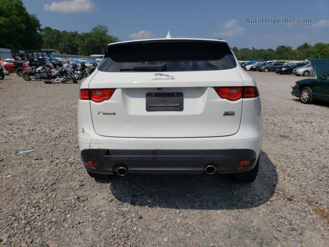 2019 Jaguar F-pace R - Sport White vin: SADCL2GX5KA398410