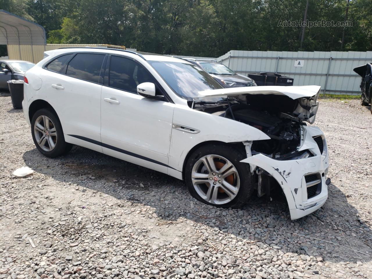 2019 Jaguar F-pace R - Sport White vin: SADCL2GX5KA398410