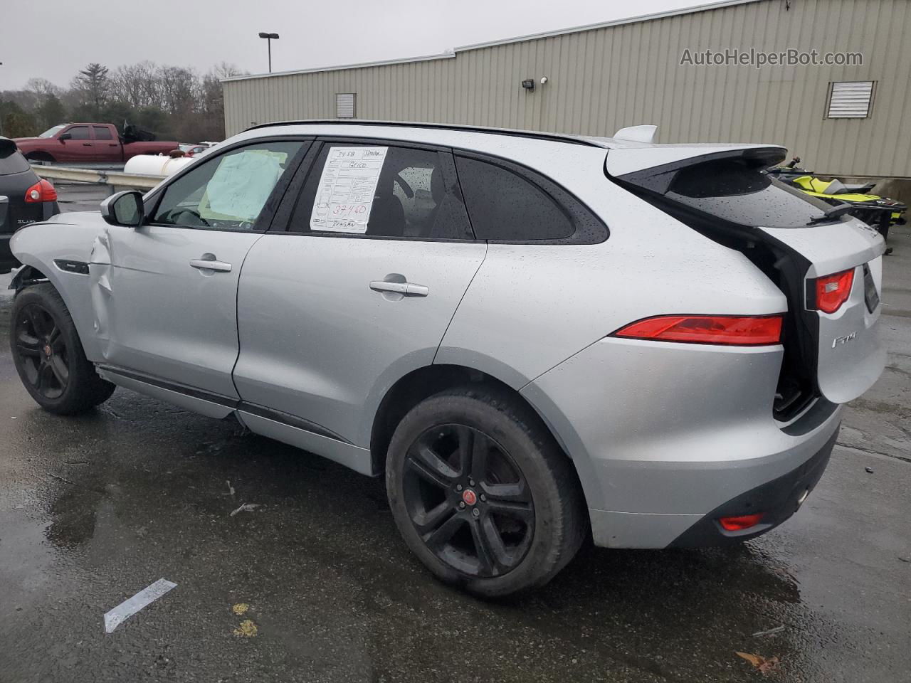 2019 Jaguar F-pace R - Sport Серебряный vin: SADCL2GX6KA366646