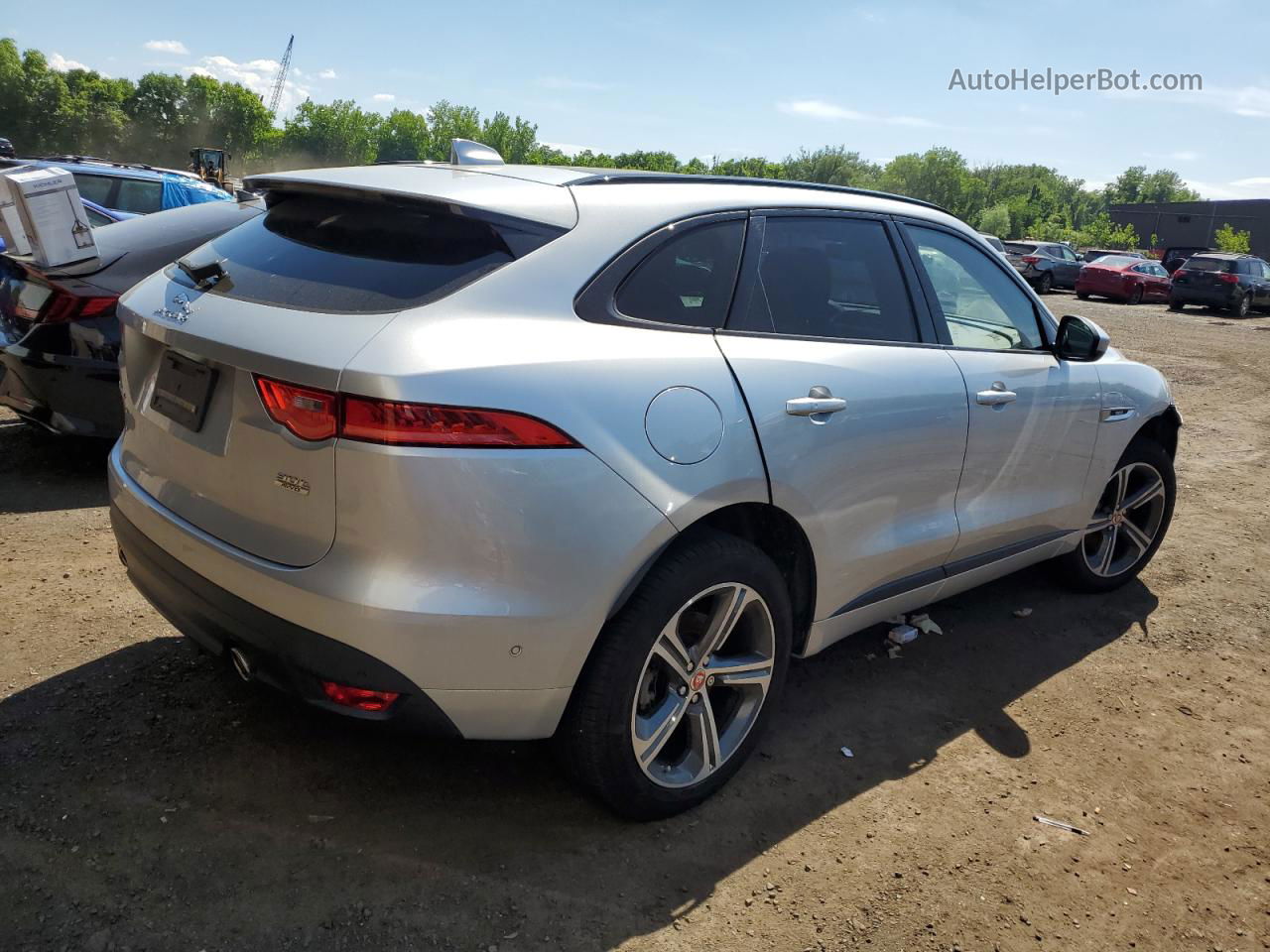 2019 Jaguar F-pace R - Sport Silver vin: SADCL2GX8KA358905