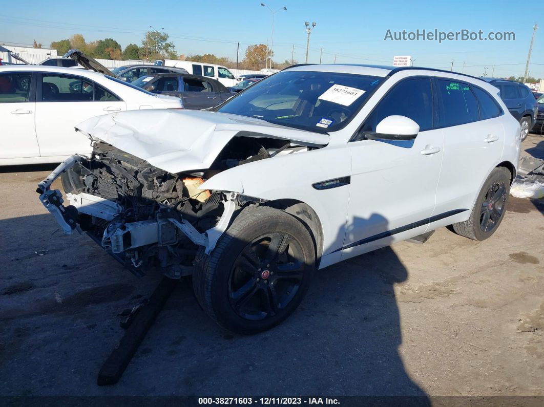 2019 Jaguar F-pace 25t R-sport/30t R-sport White vin: SADCL2GX9KA397051