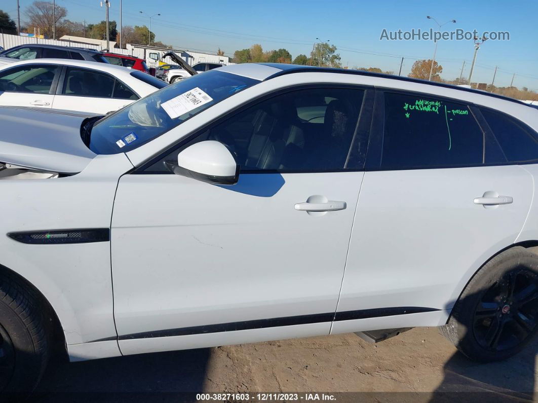 2019 Jaguar F-pace 25t R-sport/30t R-sport White vin: SADCL2GX9KA397051