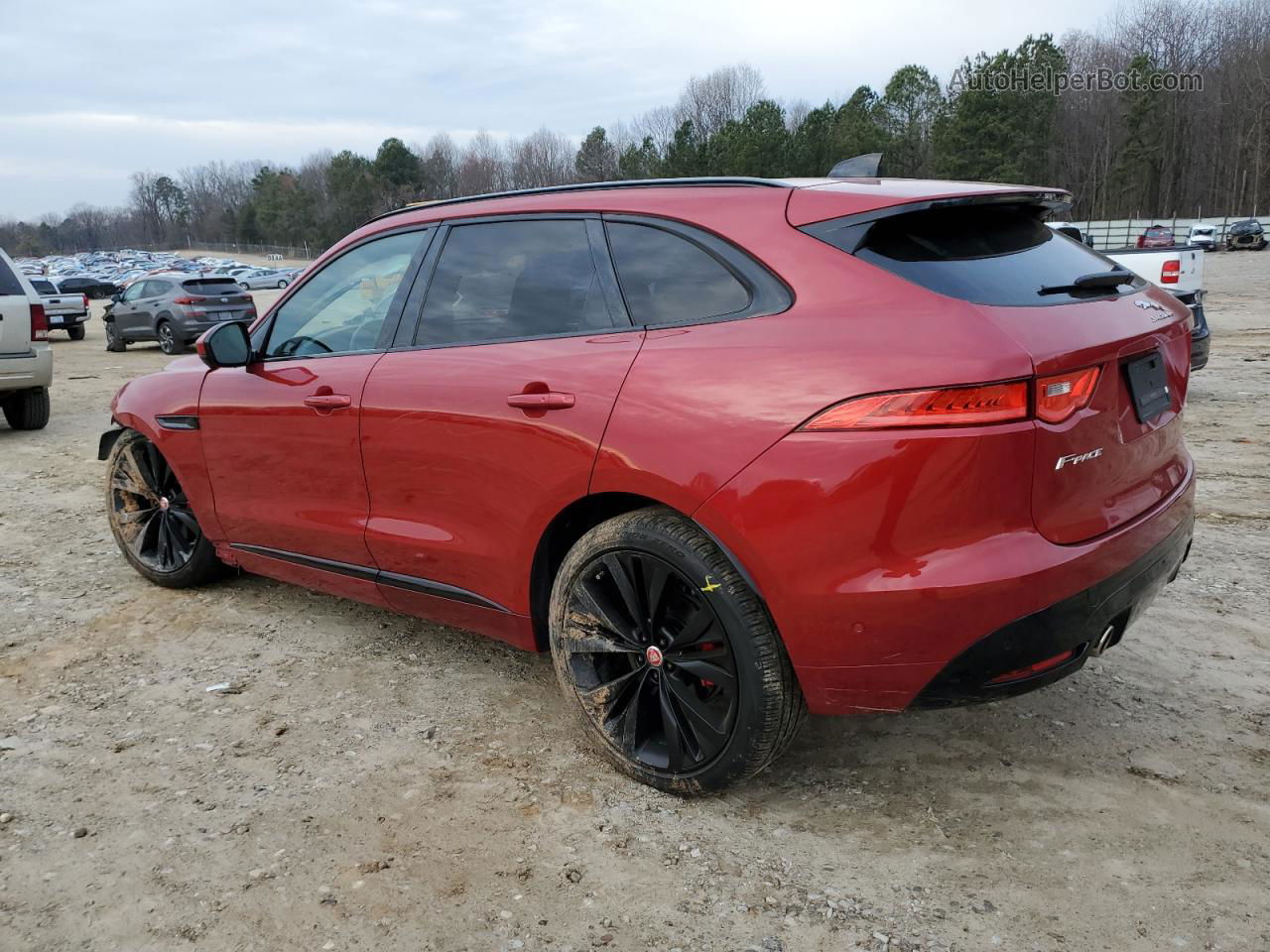 2020 Jaguar F-pace S Red vin: SADCM2FV0LA645430