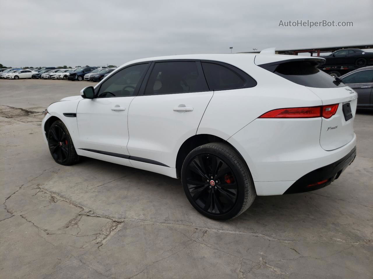 2019 Jaguar F-pace S White vin: SADCM2FV1KA363344