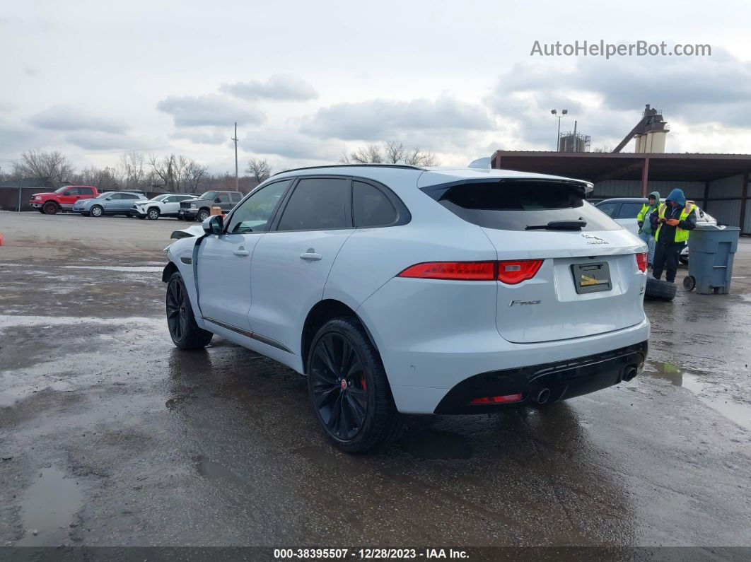 2019 Jaguar F-pace S White vin: SADCM2FV1KA396327