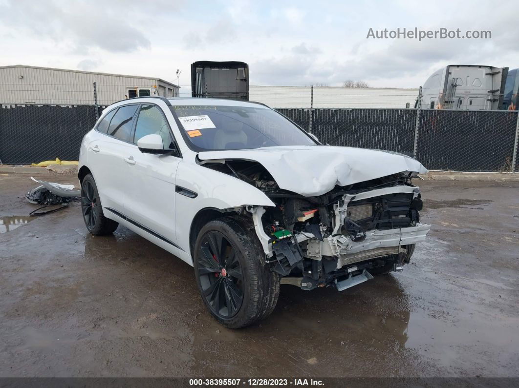 2019 Jaguar F-pace S White vin: SADCM2FV1KA396327