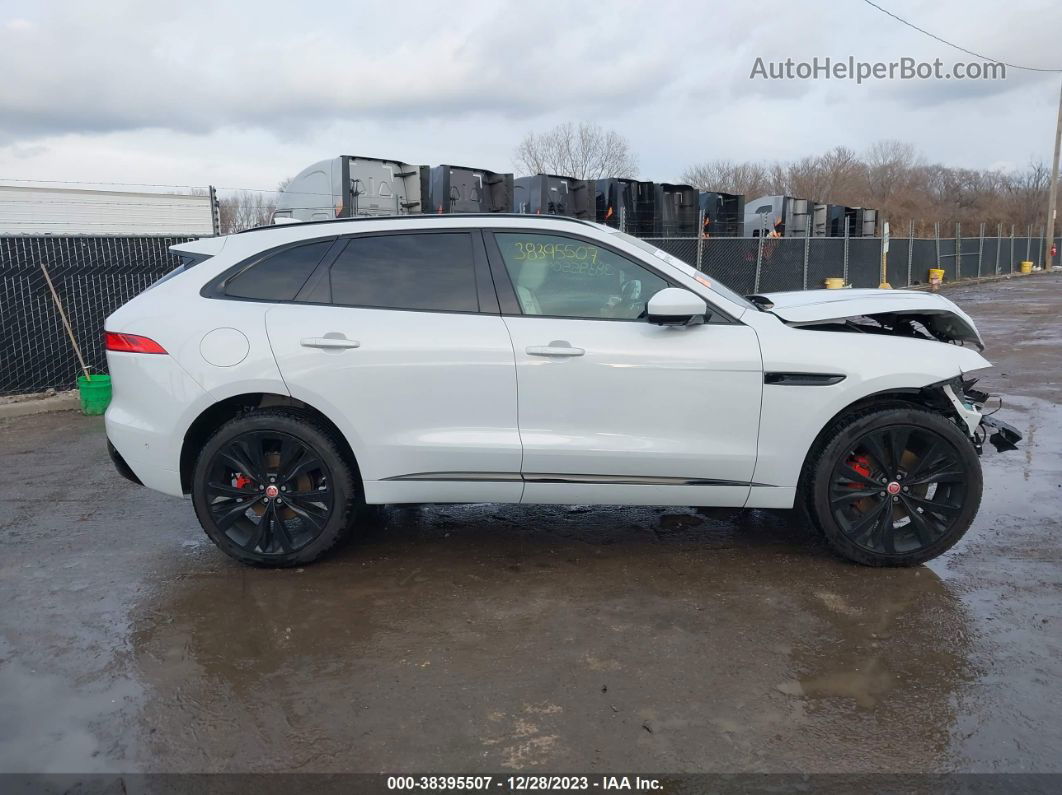 2019 Jaguar F-pace S White vin: SADCM2FV1KA396327