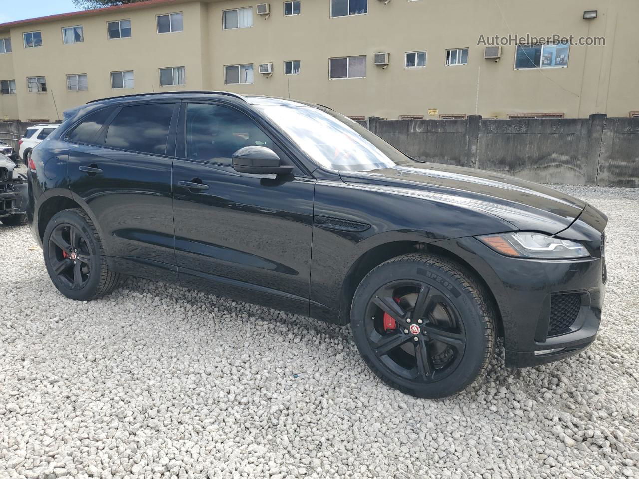 2019 Jaguar F-pace S Black vin: SADCM2FV1KA606926