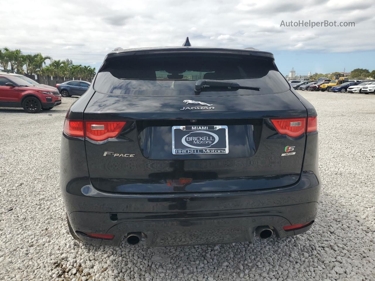 2019 Jaguar F-pace S Black vin: SADCM2FV1KA606926