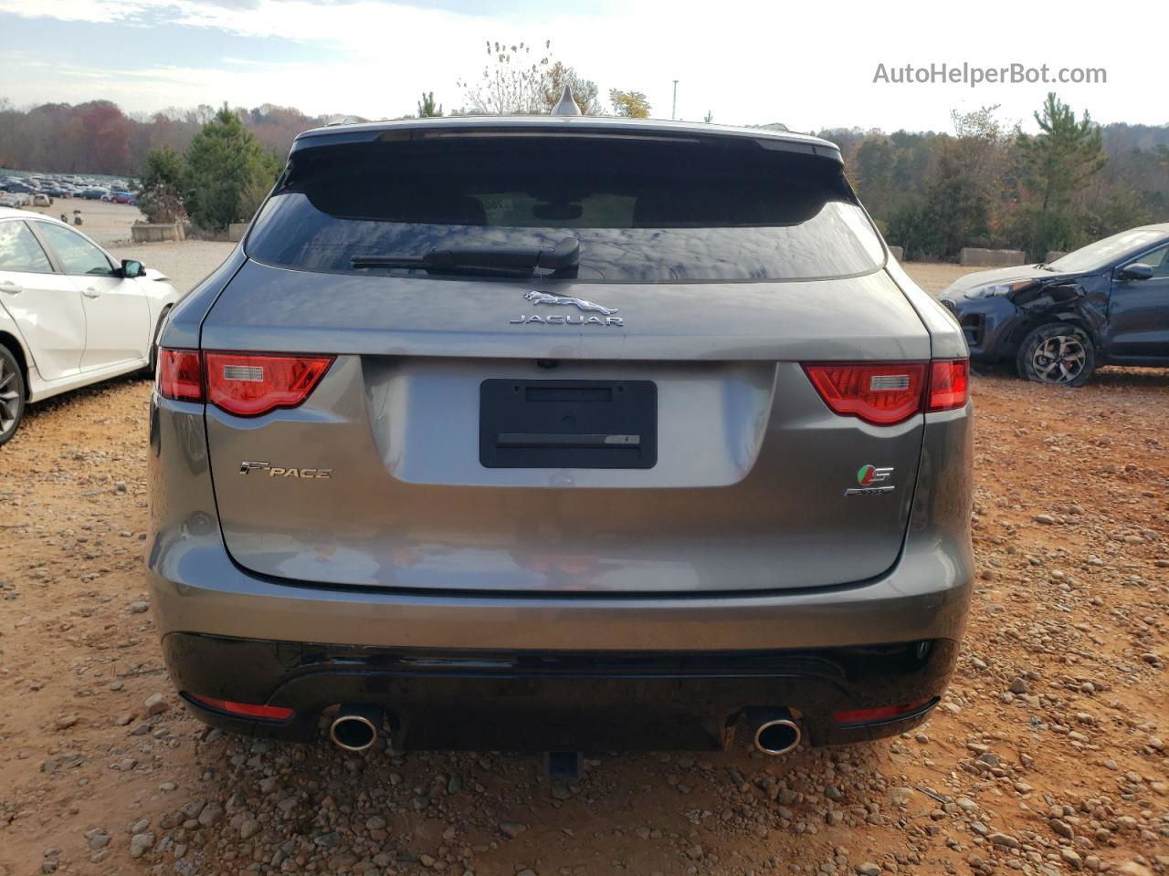 2019 Jaguar F-pace S Gray vin: SADCM2FV1KA611818